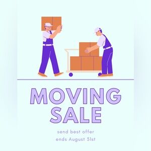 moving sale!!